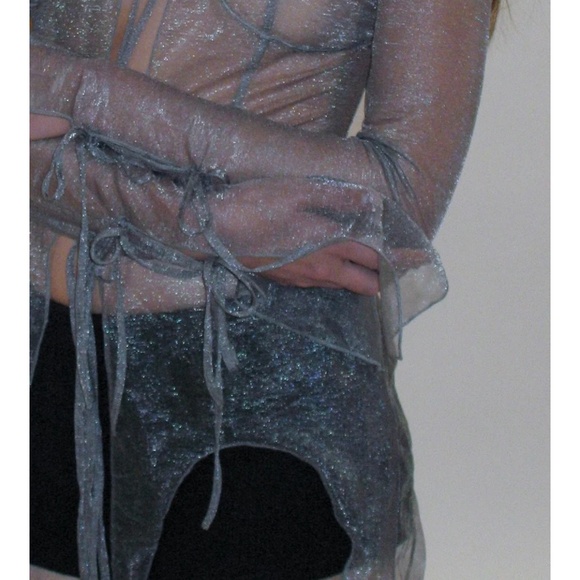 prod sheer organza top - Picture 6 of 6